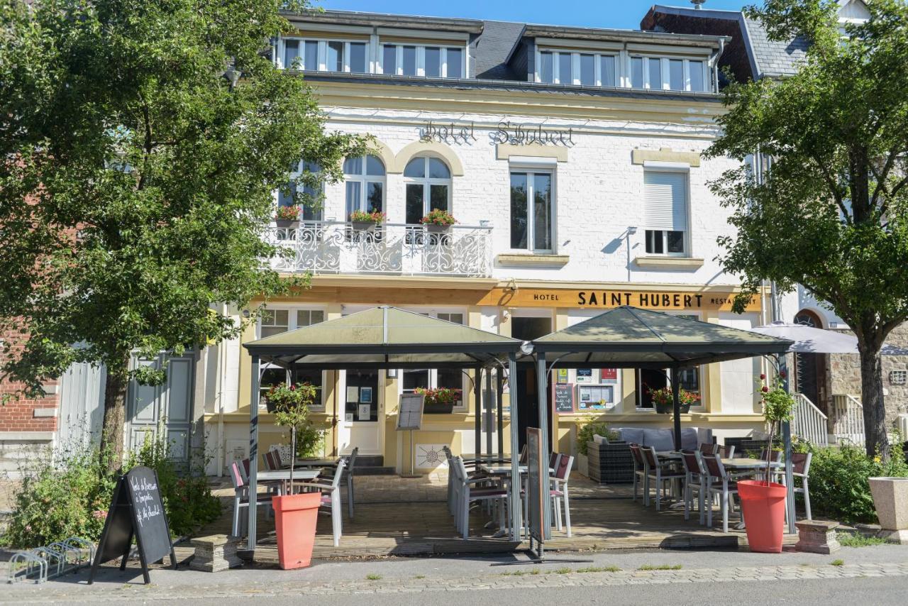 Hotel Logis Le Saint Hubert Haybes Esterno foto